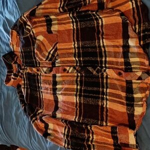 Arizona jeans woman's flannel shirt M